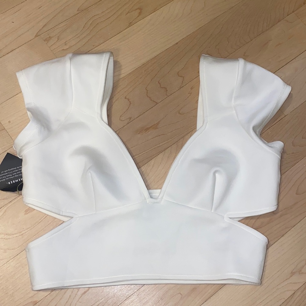 Nasty Gal cross top